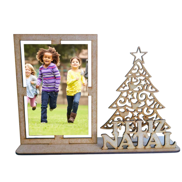 10 Porta Retrato Display Mdf - Lembrancinha Feliz Natal - Image 4