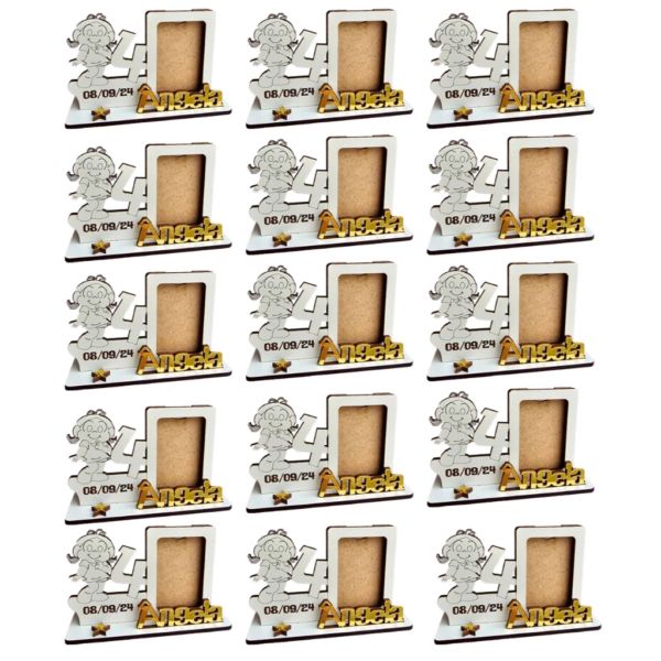 Kit Mini Porta Retrato Lembrancinha Magali - MDF - Image 2