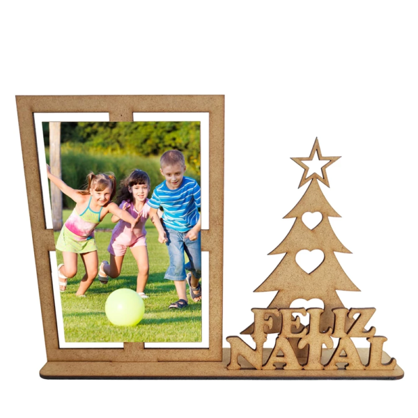 10 Porta Retrato Display Mdf - Lembrancinha Feliz Natal